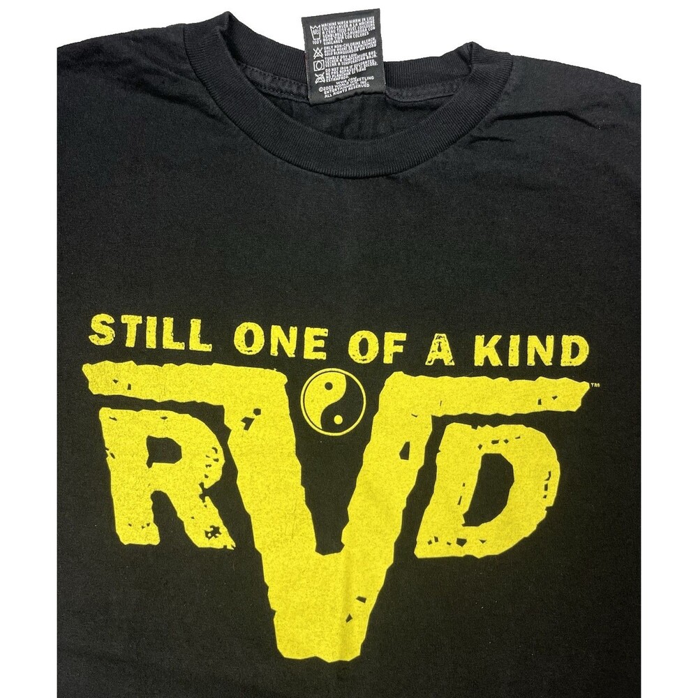 VTG WWE Rob Van Dam RVD Mr Monday Night T Shirt Black Mens Large L - Picture 6 of 7